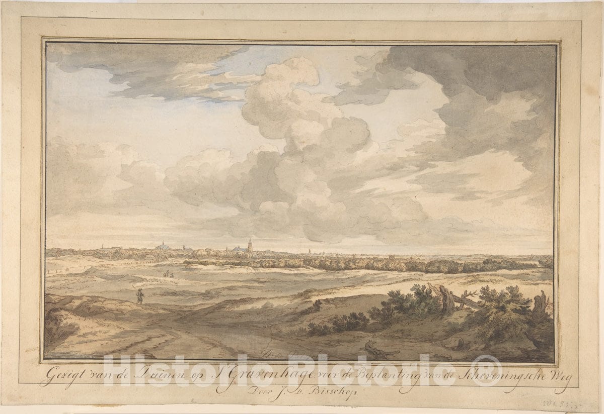 Art Print : Dutch, 18th Century - Panoramic Landscapes : Vintage Wall Art