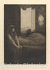 Art Print : Max Klinger - Awakening (from The Series A Love) : Vintage Wall Art