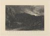 Art Print : Samuel Palmer - The Weary Ploughman, or The Herdsman, or Tardus Bubulcus 1 : Vintage Wall Art