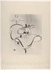Art Print : Henri de Toulouse-Lautrec - Jane Avril (from Le Café Concert) 1 : Vintage Wall Art