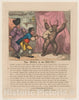 Art Print : Thomas Rowlandson - The Dog & The Devil : Vintage Wall Art