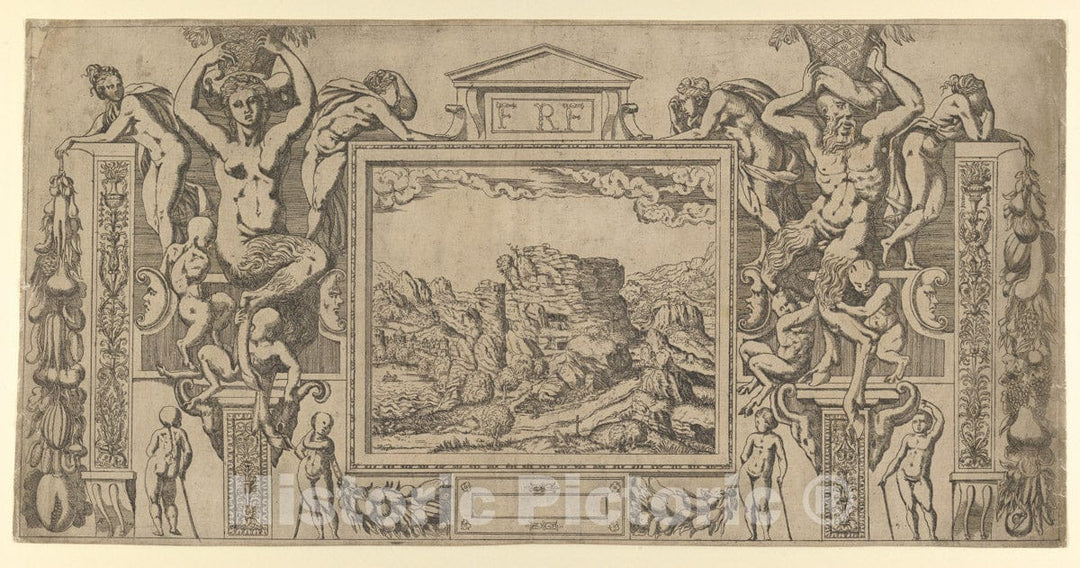 Art Print : Antonio Fantuzzi - Frame of Ignorance Defeated : Vintage Wall Art
