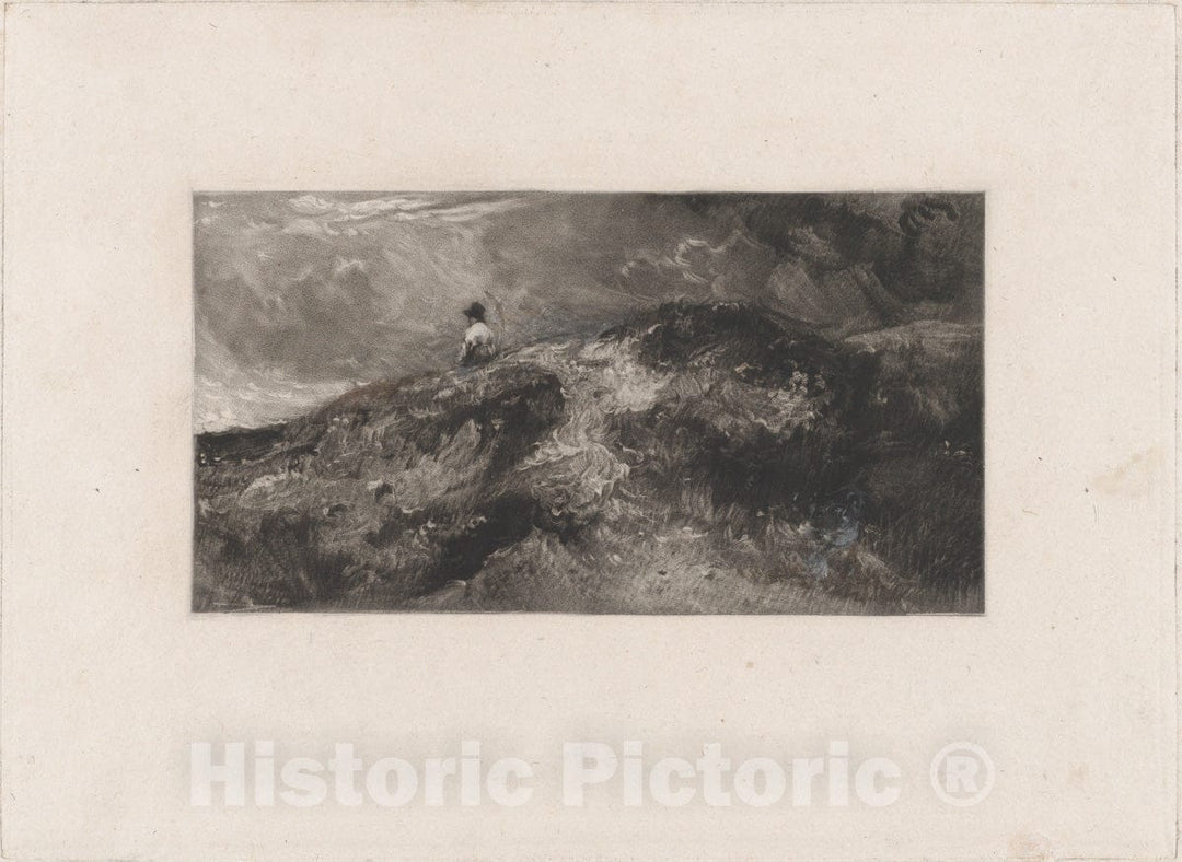 Art Print : David Lucas - Hampstead Heath - 434683 : Vintage Wall Art