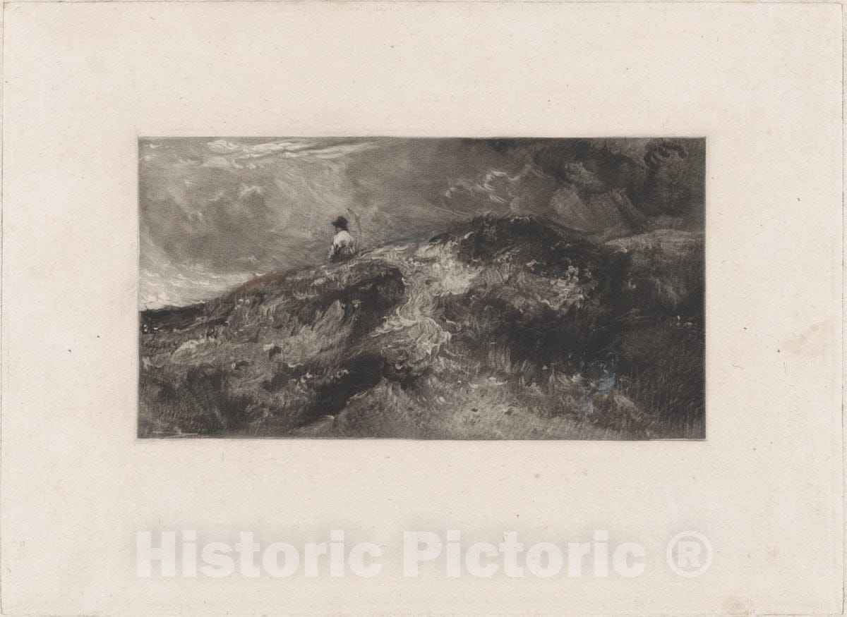 Art Print : David Lucas - Hampstead Heath - 434683 : Vintage Wall Art