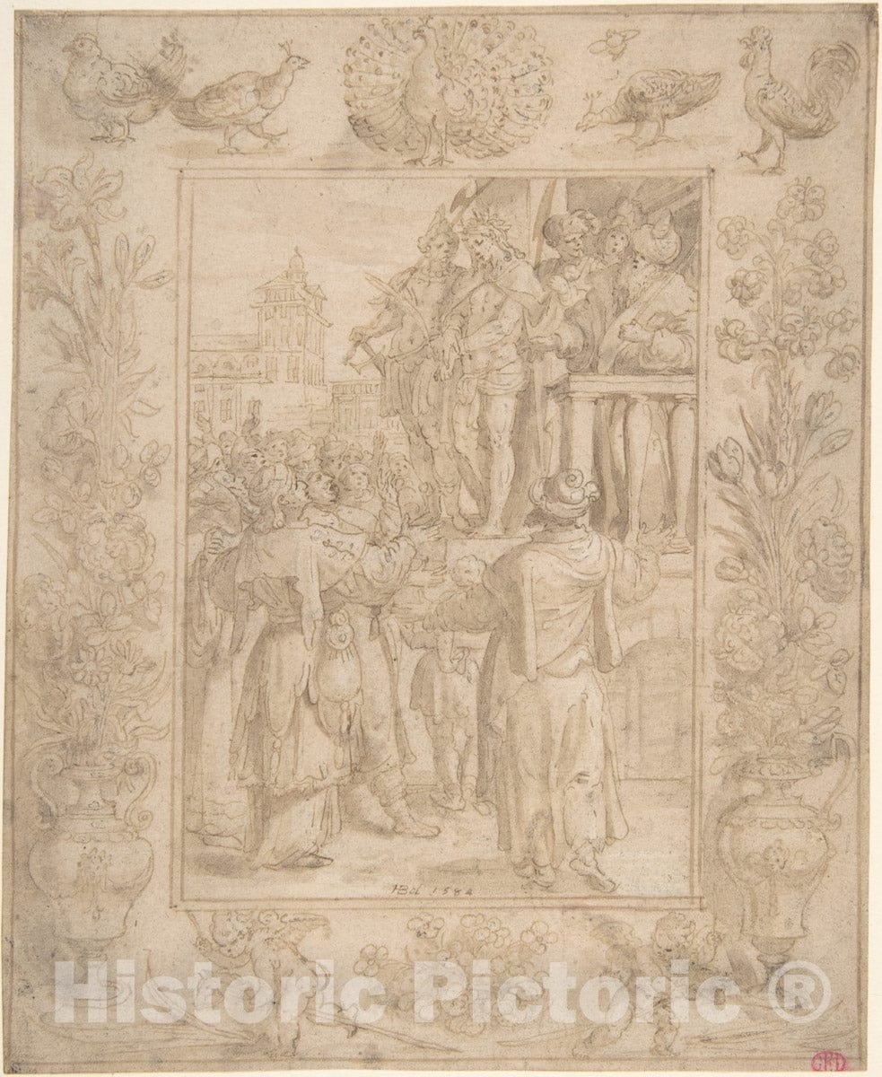Art Print : Maerten de VOS - ECCE Homo : Vintage Wall Art
