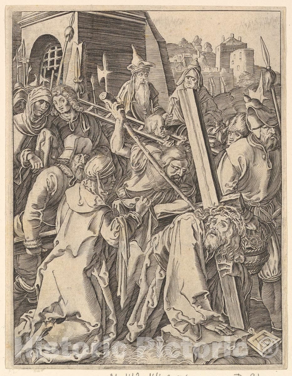 Art Print : Albrecht Dürer - Engraved Copies of The Little Passion - 435176 : Vintage Wall Art