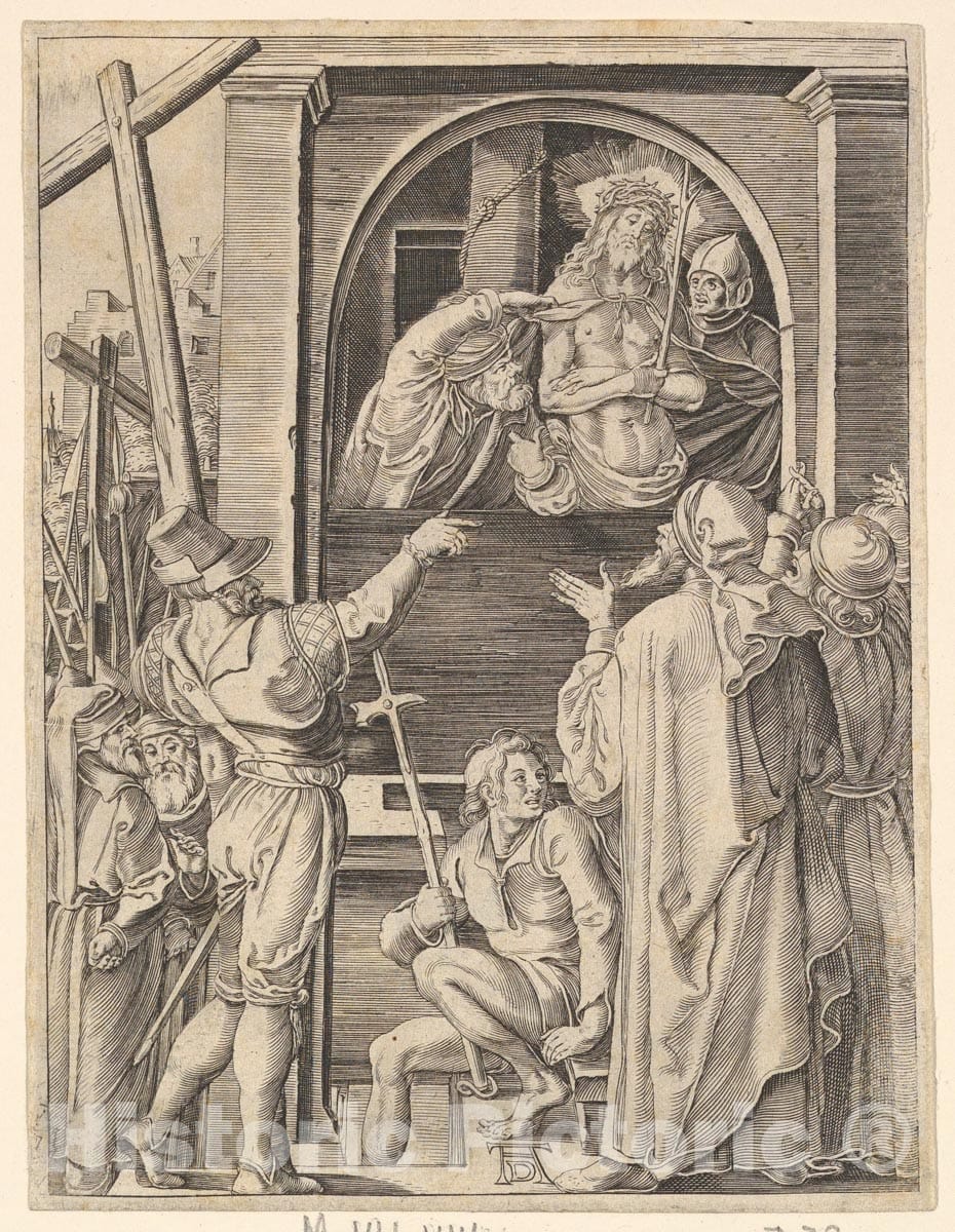 Art Print : Albrecht Dürer - Engraved Copies of The Little Passion - 435181 : Vintage Wall Art
