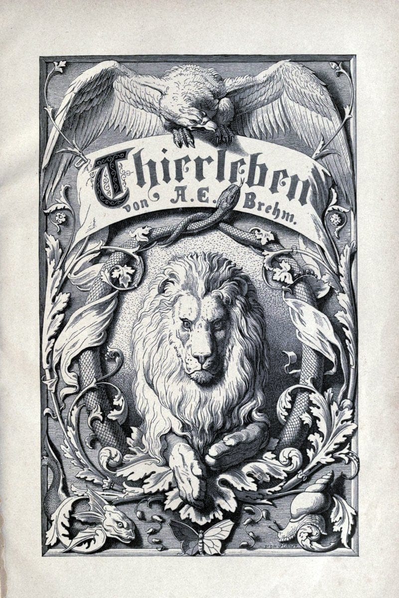 Brehms thierleben, allgemeine kunde des thierreichs..Leipzig :Verlag des Bibliographischen instituts,1876-1879.. |  | Vintage Print Reproduction 463356