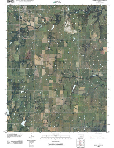 2009 Severy South, KS - Kansas - USGS Topographic Map
