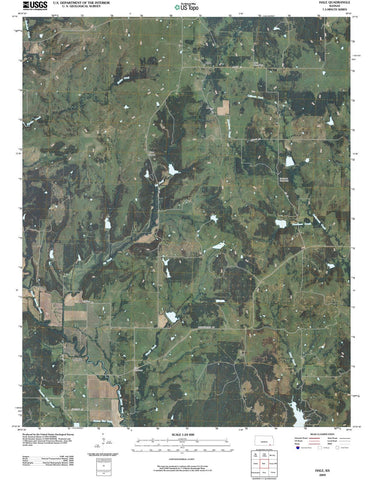 2009 Hale, KS - Kansas - USGS Topographic Map