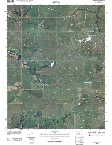 2009 Beaumont, KS - Kansas - USGS Topographic Map