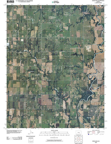 2009 Douglass, KS - Kansas - USGS Topographic Map