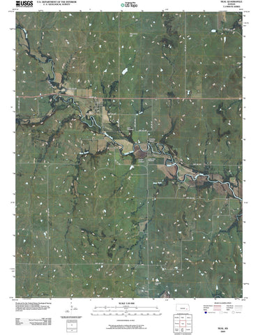 2009 Neal, KS - Kansas - USGS Topographic Map