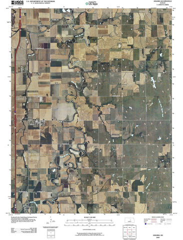 2009 Assaria, KS - Kansas - USGS Topographic Map