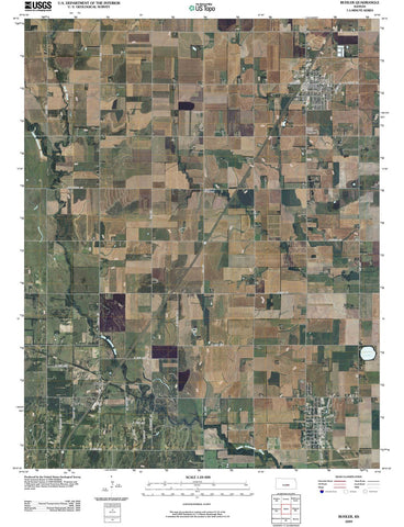 2009 Buhler, KS - Kansas - USGS Topographic Map