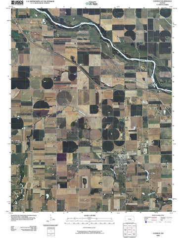 2009 Colwich, KS - Kansas - USGS Topographic Map
