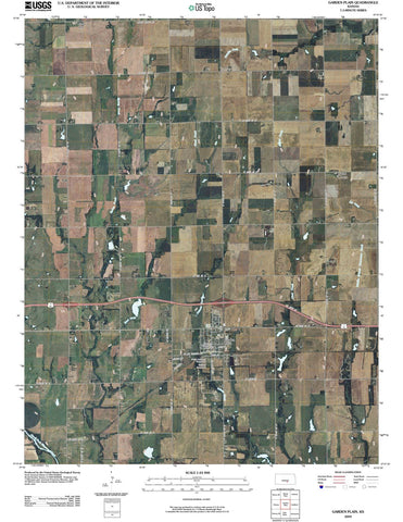 2009 Garden Plain, KS - Kansas - USGS Topographic Map