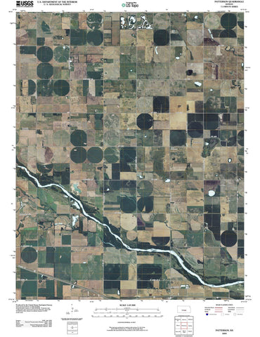 2009 Patterson, KS - Kansas - USGS Topographic Map