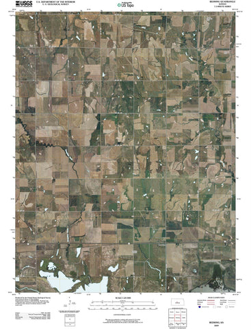 2009 Redwing, KS - Kansas - USGS Topographic Map