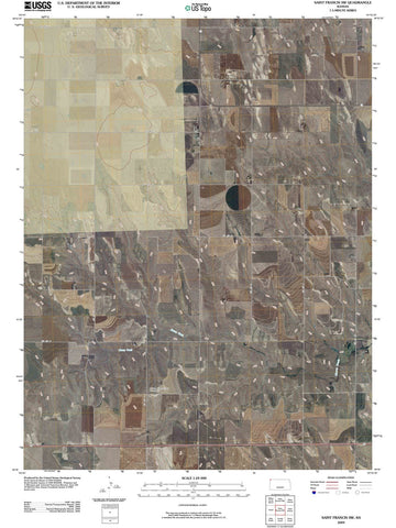 2009 Saint Francis, KS - Kansas - USGS Topographic Map