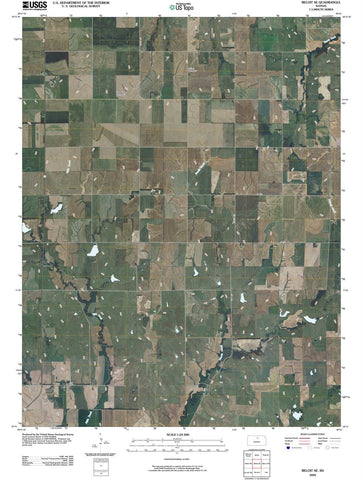 2009 Beloit, KS - Kansas - USGS Topographic Map