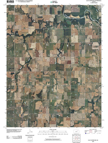 2009 Clay Center, KS - Kansas - USGS Topographic Map