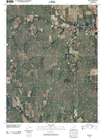 2009 Idana, KS - Kansas - USGS Topographic Map