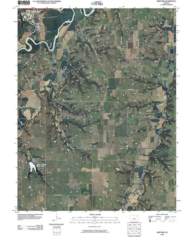 2009 Wreford, KS - Kansas - USGS Topographic Map