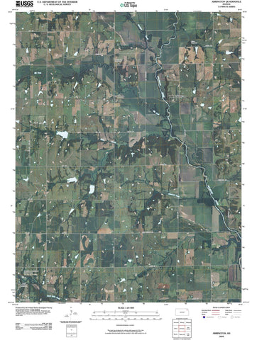 2009 Arrington, KS - Kansas - USGS Topographic Map