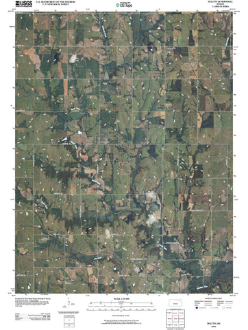 2009 Duluth, KS - Kansas - USGS Topographic Map