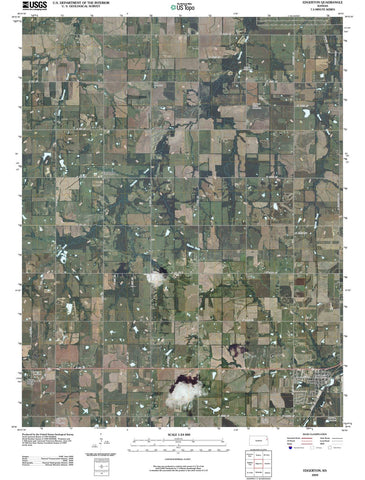 2009 Edgerton, KS - Kansas - USGS Topographic Map