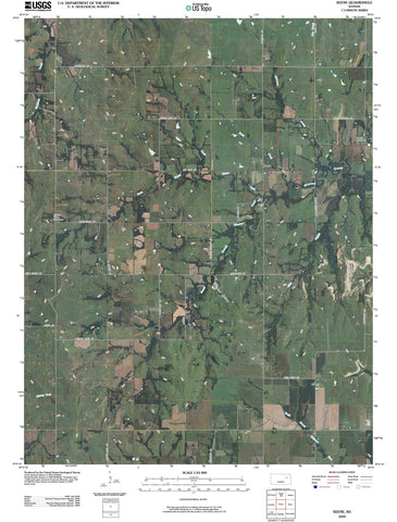 2009 Keene, KS - Kansas - USGS Topographic Map