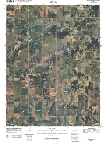 2009 Seneca, KS - Kansas - USGS Topographic Map