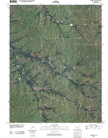 2009 Hessdale, KS - Kansas - USGS Topographic Map