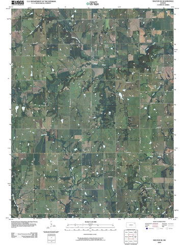 2009 Holton, KS - Kansas - USGS Topographic Map