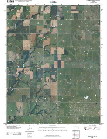 2009 Elorado, KS - Kansas - USGS Topographic Map