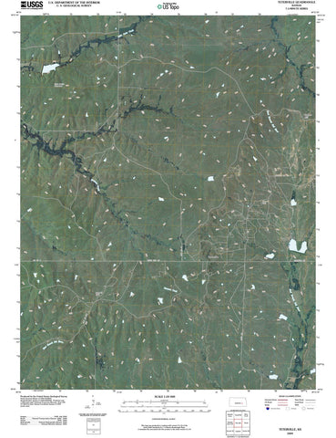 2009 Teterville, KS - Kansas - USGS Topographic Map