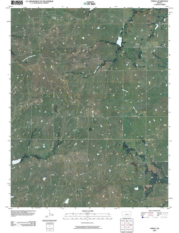 2009 Thrall, KS - Kansas - USGS Topographic Map
