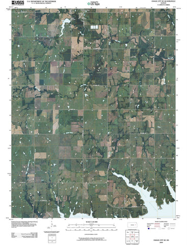 2009 Osage City, KS - Kansas - USGS Topographic Map