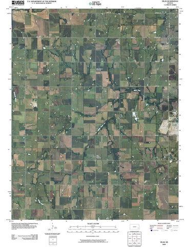 2009 Vilas, KS - Kansas - USGS Topographic Map