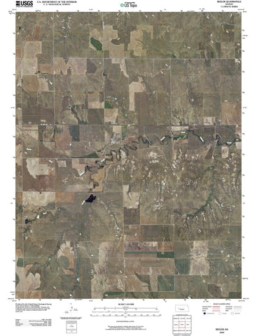 2009 Beeler, KS - Kansas - USGS Topographic Map
