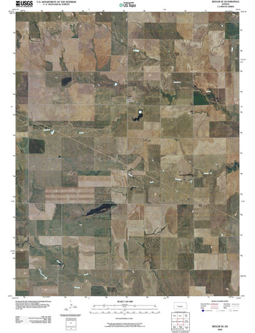 2009 Beeler, KS - Kansas - USGS Topographic Map