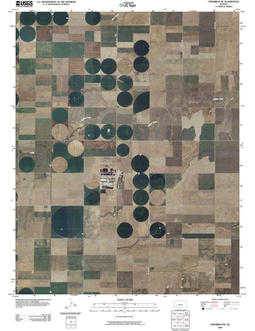 2009 Cimarron, KS - Kansas - USGS Topographic Map