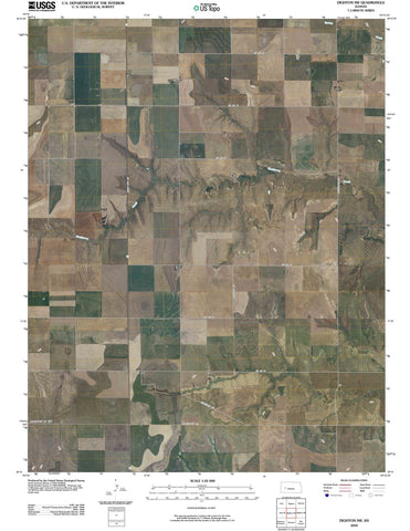 2009 Dighton, KS - Kansas - USGS Topographic Map