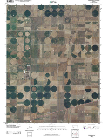 2009 Haggard, KS - Kansas - USGS Topographic Map