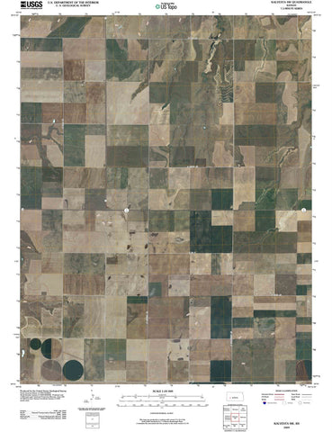 2009 Kalvesta, KS - Kansas - USGS Topographic Map