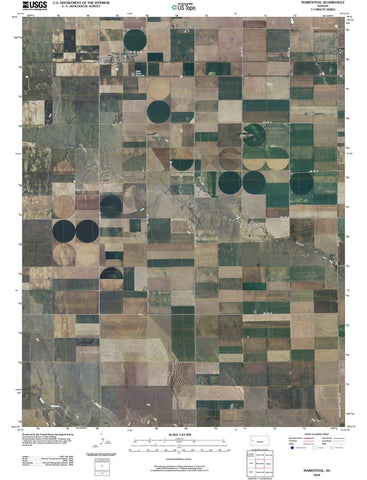 2009 Marienthal, KS - Kansas - USGS Topographic Map