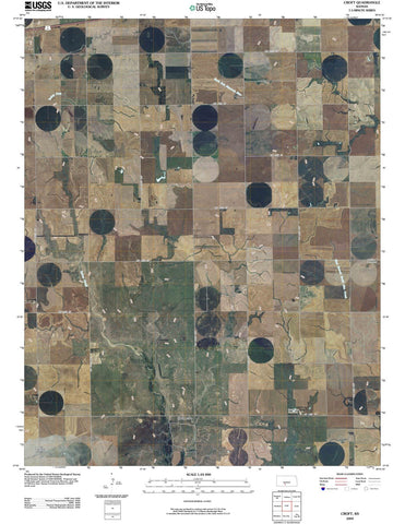 2009 Croft, KS - Kansas - USGS Topographic Map