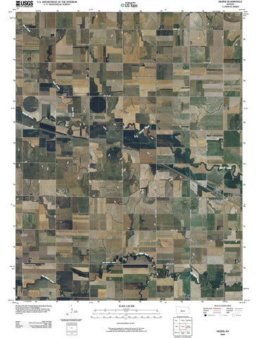2009 Heizer, KS - Kansas - USGS Topographic Map