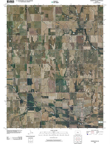 2009 Hoisington, KS - Kansas - USGS Topographic Map